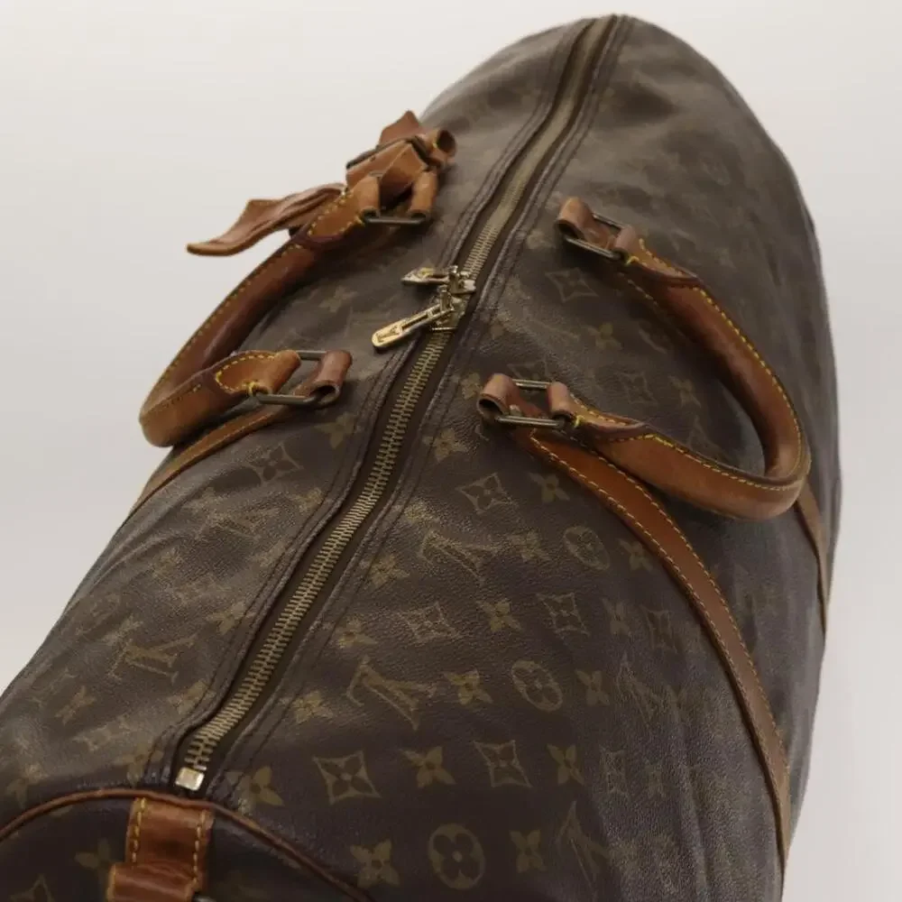 LOUIS VUITTON Monogram Keepall Bandouliere 60 Boston Bag M41412